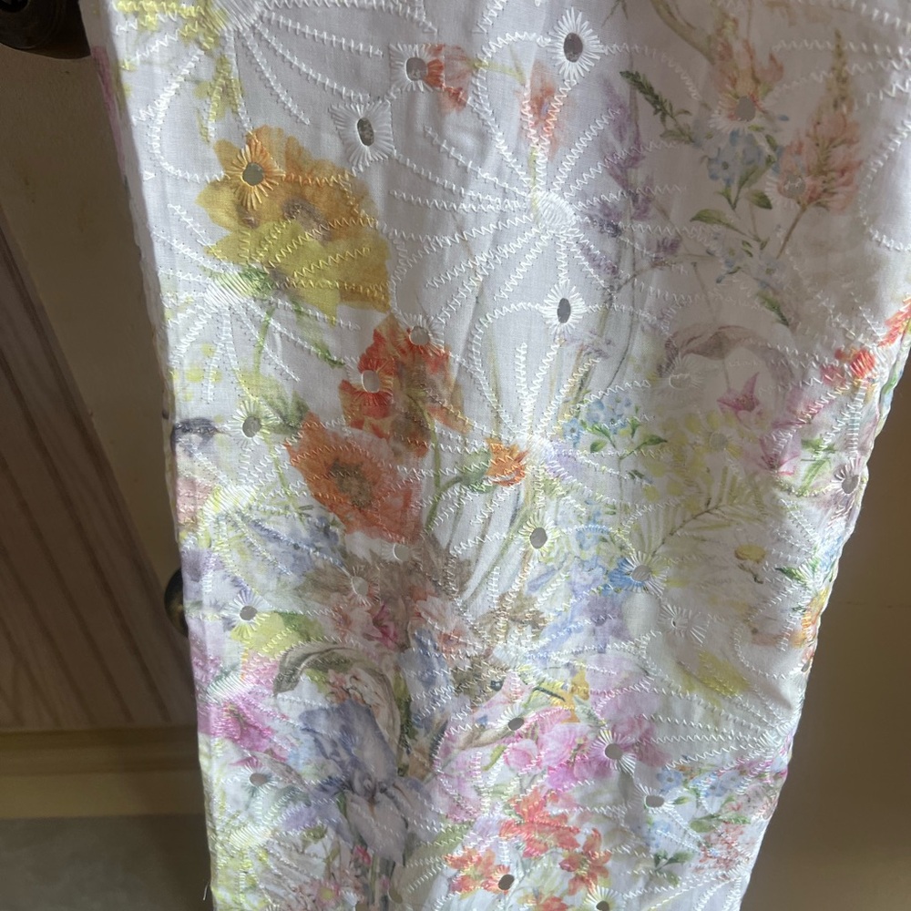 Floral Wide Leg Cargo Pants - Picture 3 of 8